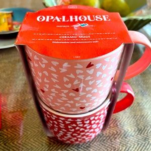 Opal house ceramic mugs